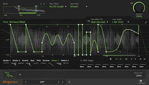 Volume shaper