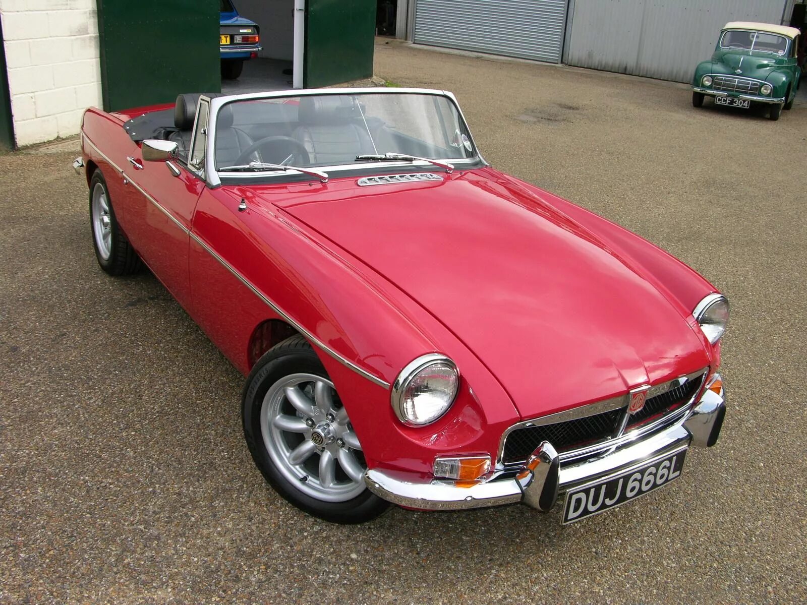 MG MGB GT V8 with MGC bonnet Classic sports cars, British sports cars, Vintage s