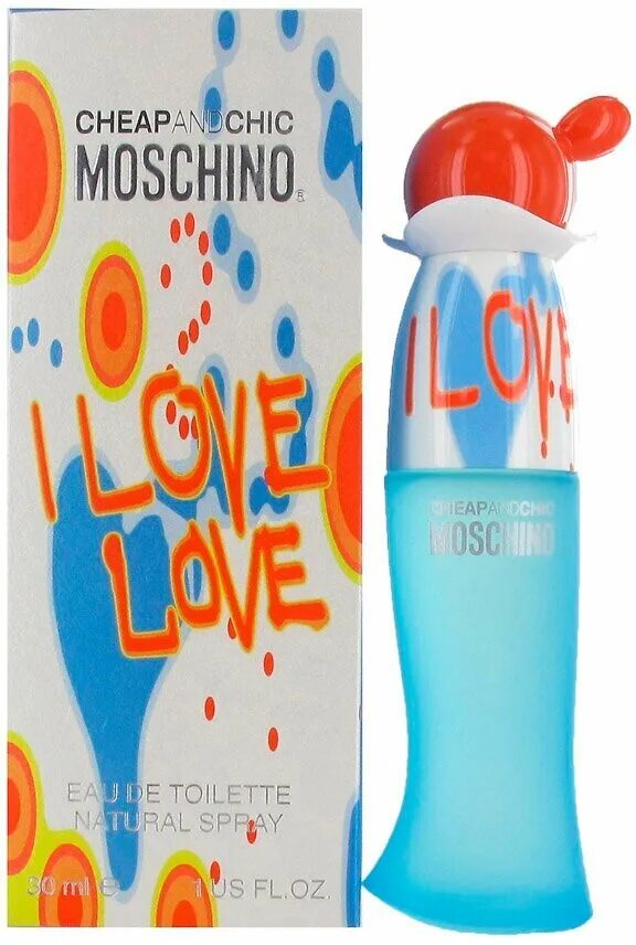 Туалетная вода love moschino