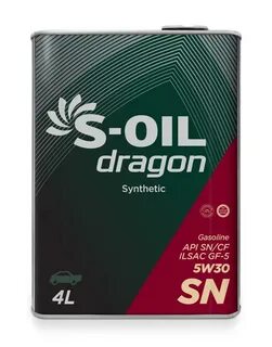 S oil 5w30 характеристики