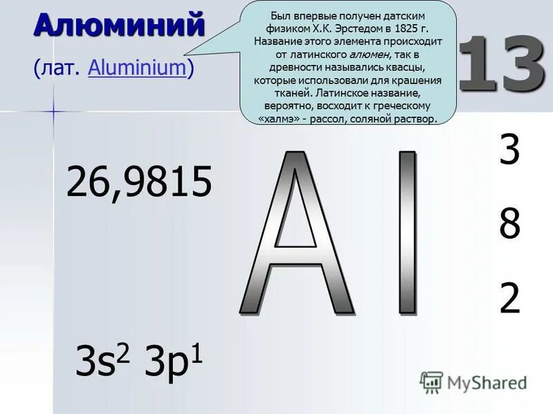 Открытие алюминия его свойства и применение. Алюминий 13. Алюминий 13 элемент. Алюминий или. Аллюминий или алюминий.