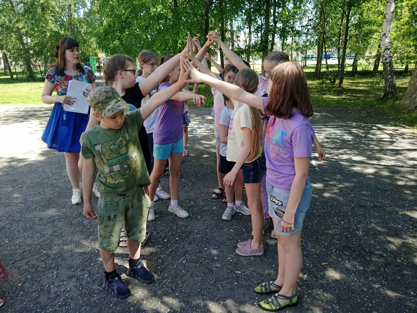 детский лагерь при школе