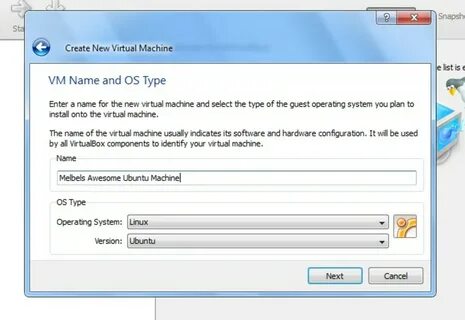 Vm install