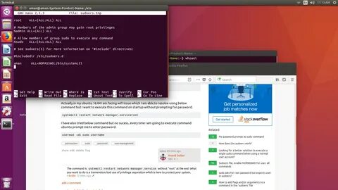 Создание пользователя sudo