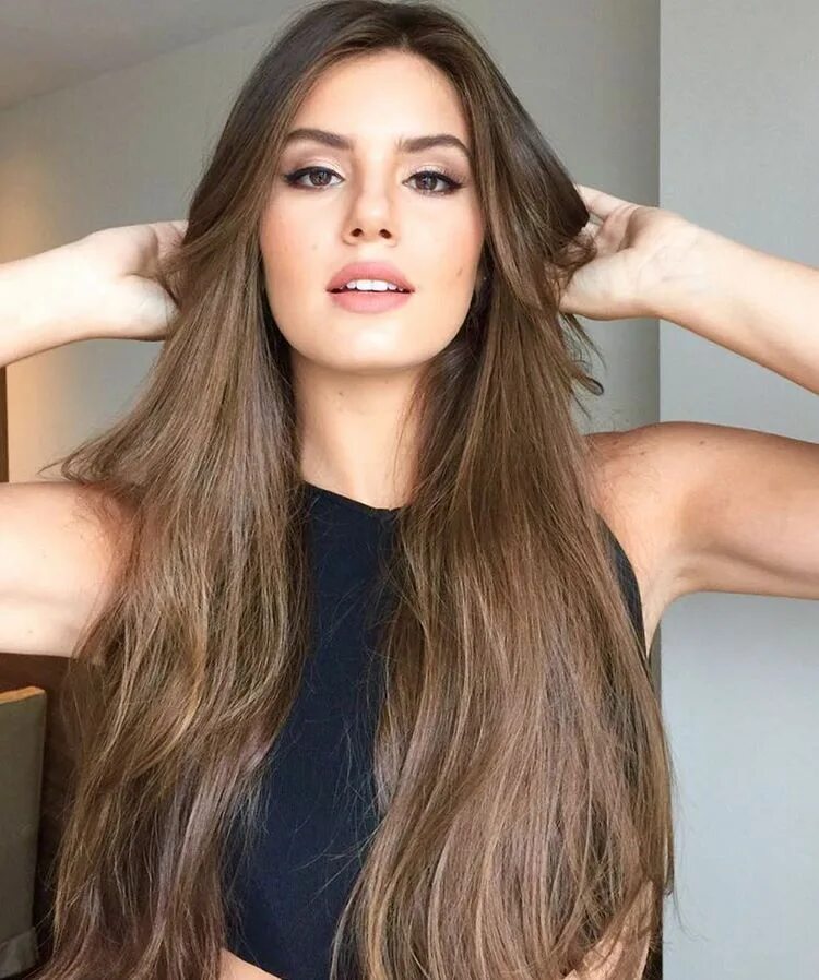 Как подобрать цвет бровей шатенкам Coffee brown hair, Brunette hair color, Coffe