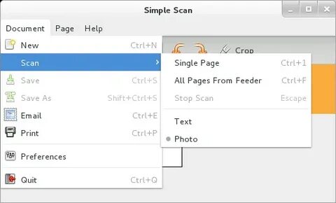 Simple scan