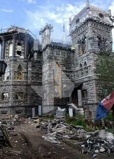 Сгорел замок