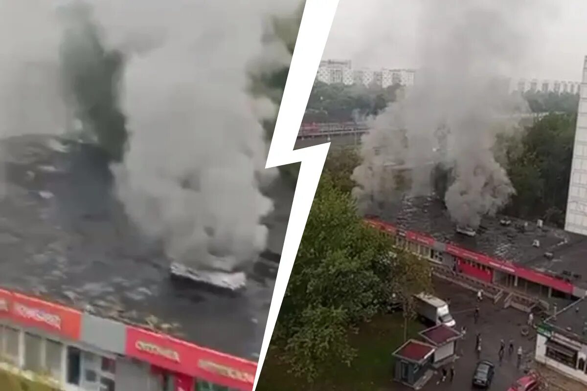 пожар в кунцево плаза