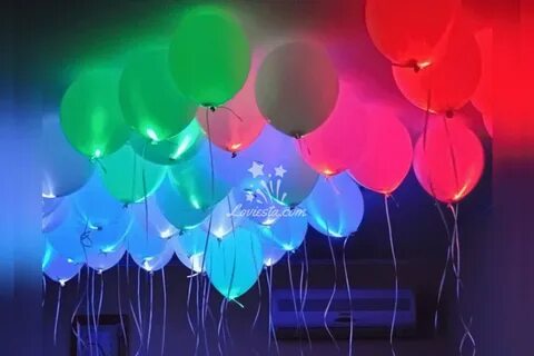 Led Balloon Surprise Decoration in Ahmedabad for Home/Office 