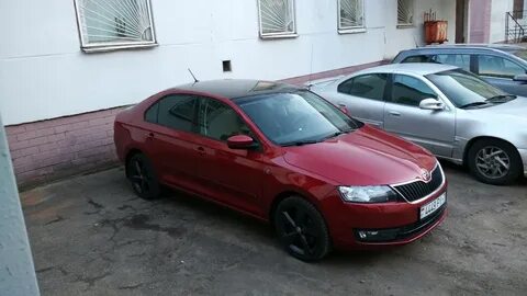 Крыша skoda rapid