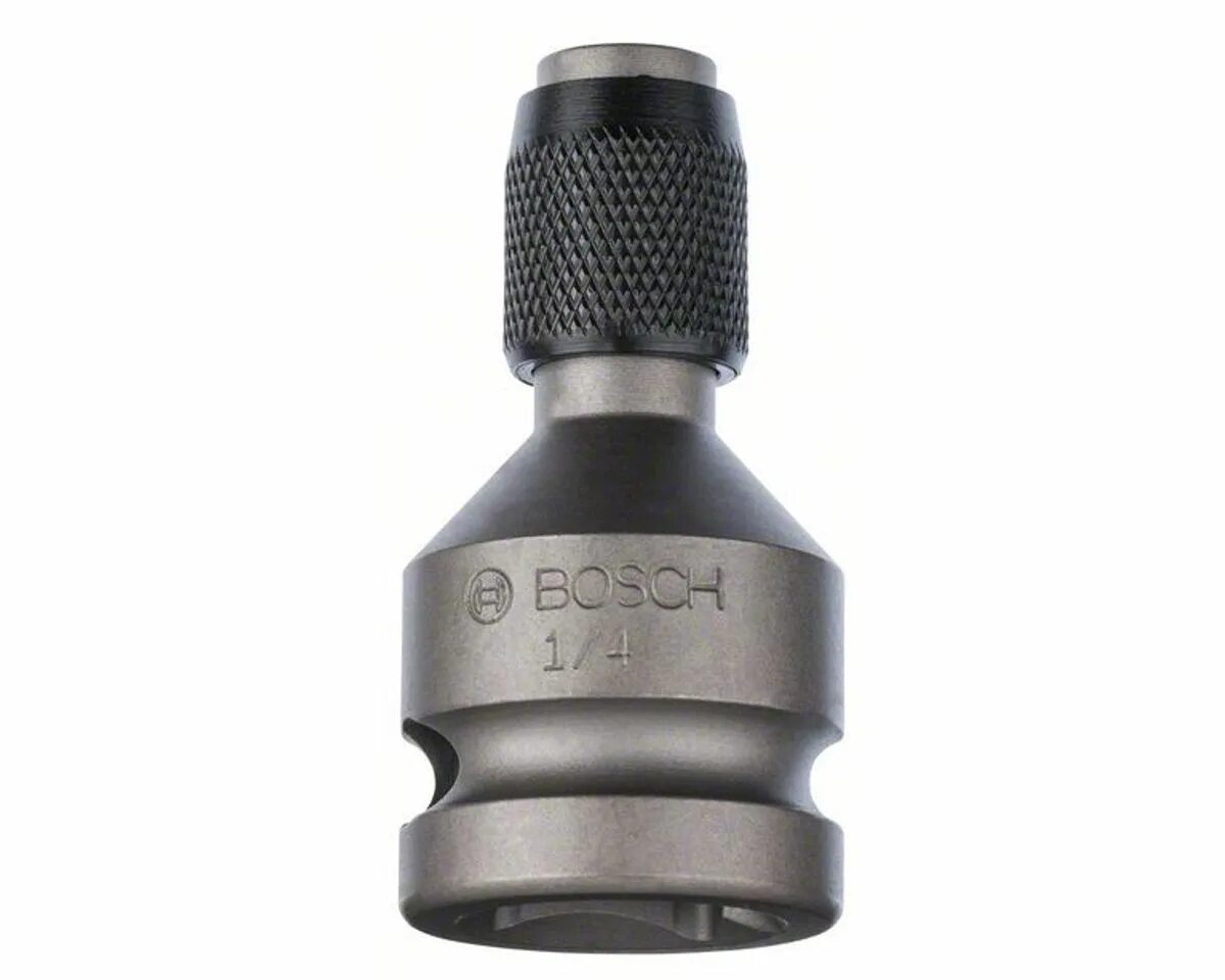 Адаптер ударный с 1/2" квадрат на 1/4" hex Bosch (2608551110). Адаптер 1/4" - квадрат 1/2" Импакт. Адаптер ударный 1/4" hex - 1/2" квадрат. Адаптер ударный с 1/2″ квадрат на 1/4″ hex Bosch. Адаптер 1 2 бита