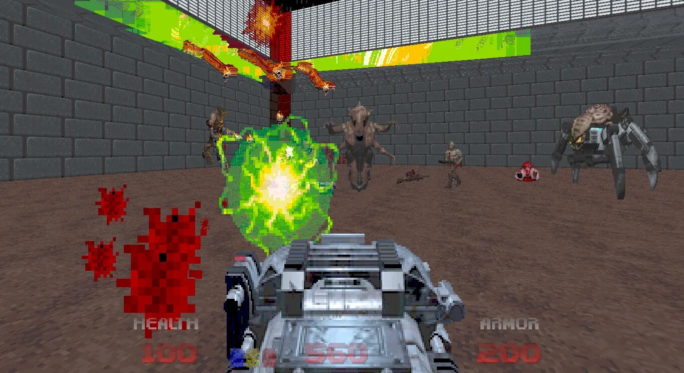 Моды на doom. Doom 64 на Zandronum. Doom Commodore 64.