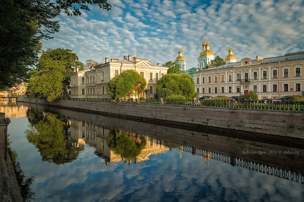Фото санкт петербурга летом. Семимостье в Санкт-Петербурге.