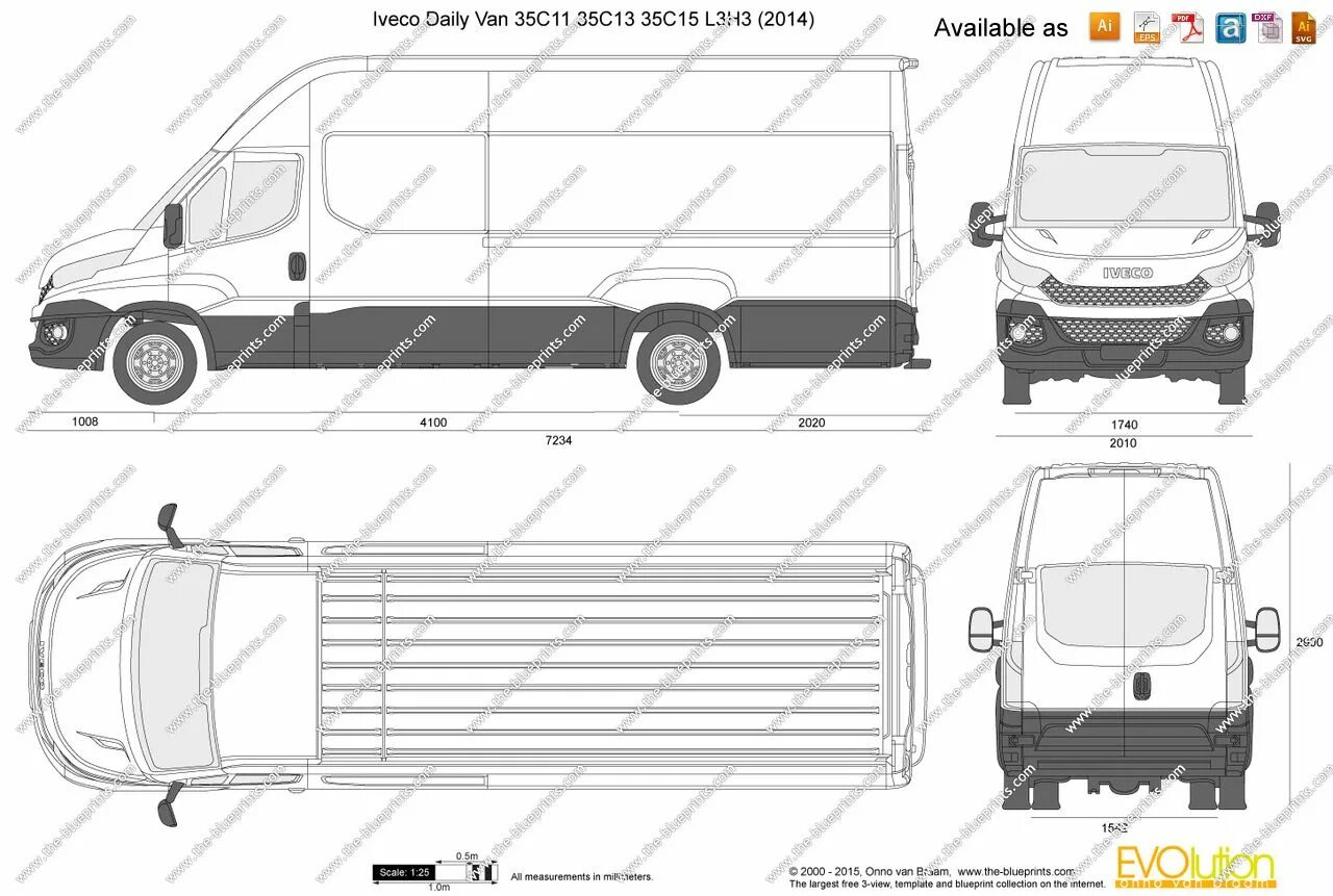 Iveco Daily 35c13. Iveco Daily 50c15 фургон чертеж. Iveco Daily 35c15 габариты кузова. Колесная база Iveco Daily 35c15.