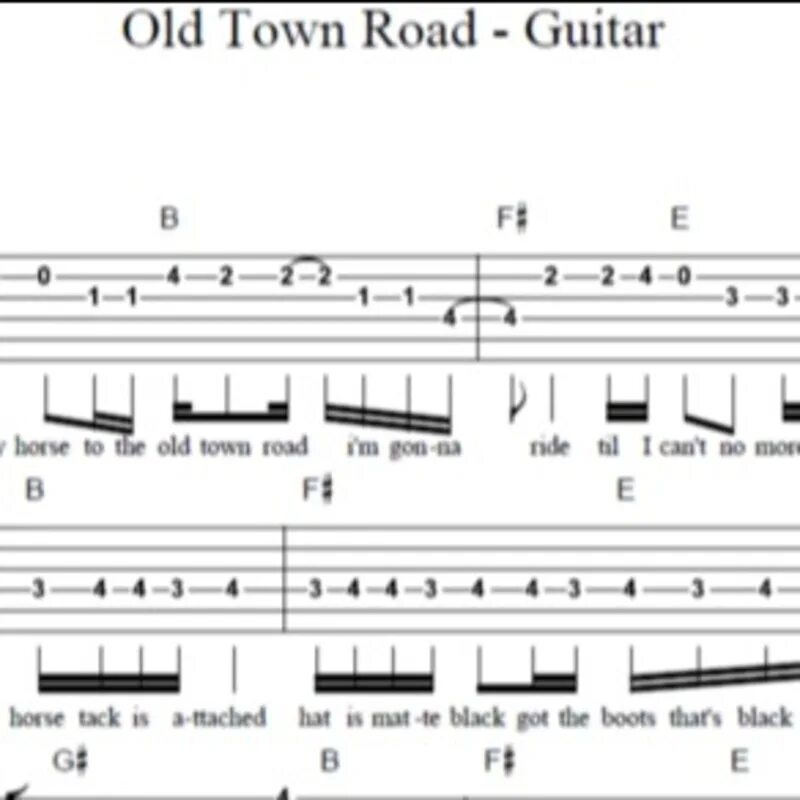 Roads аккорды