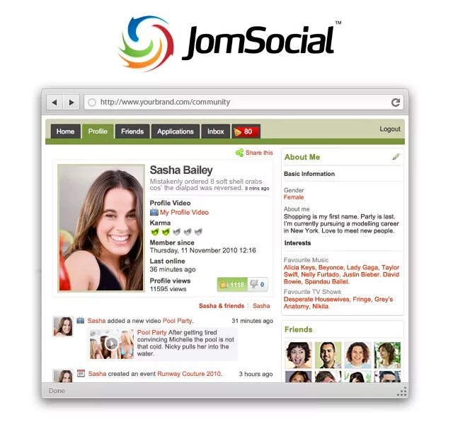 Социальная сеть на Joomla. Be real социальная сеть. Friend share.