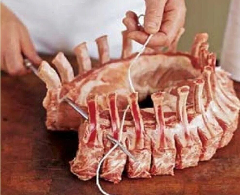 Recipe: Crown Roast of Pork with Wild Rice Stuffing Recipe Crown roast of pork, 
