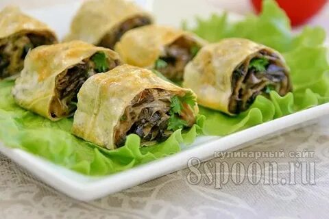 Рулет из лаваша курица грибы сыр