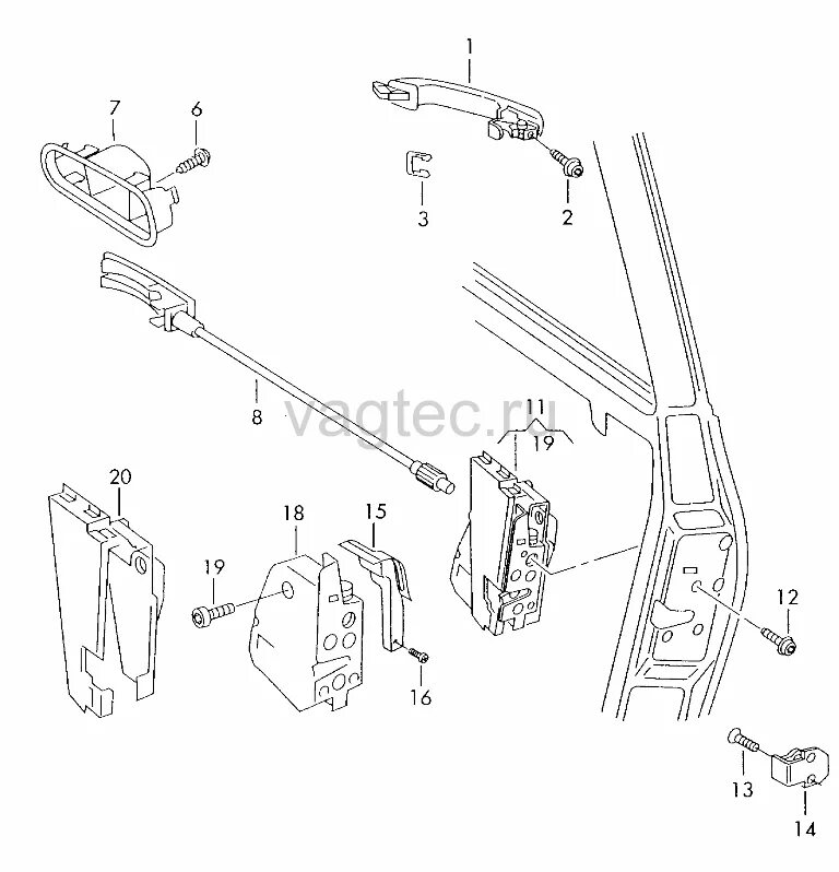 Двери volkswagen sharan. Замок задней двери Фольксваген Шаран. Ремкомплект замка двери Фольксваген Шаран 2008. Фольксваген Шаран замок двери. Ручка передней двери Фольксваген Шаран.