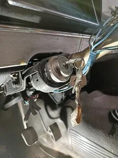 Как снять замок зажигания 2101