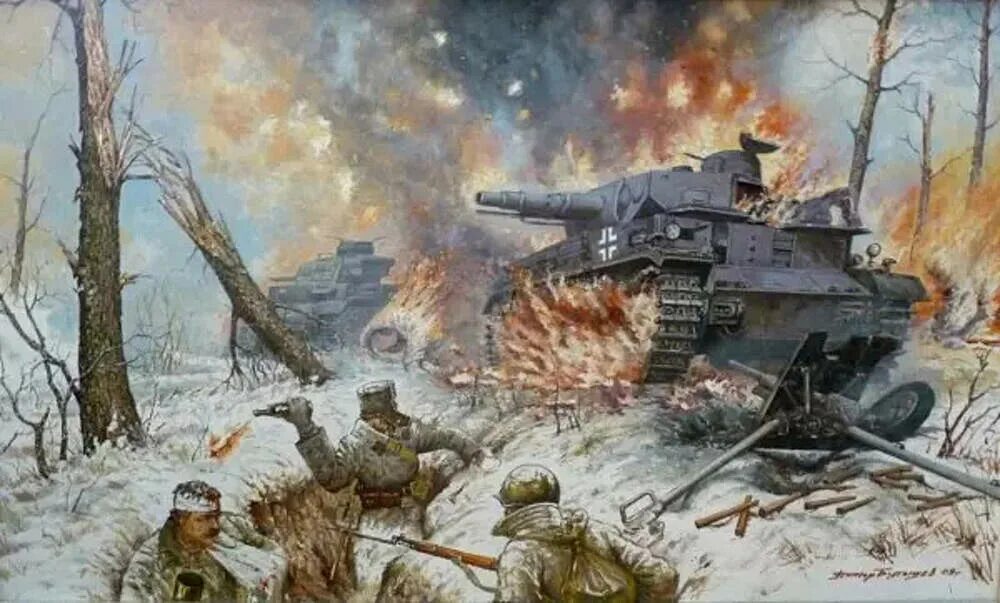 Художник рисующий картины сражений