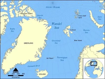 Гренландское море в каком океане