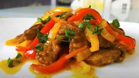 Как потушить говядину с овощами