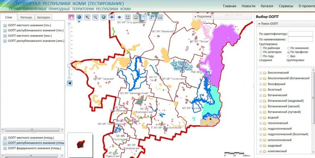 Сайт минприроды республики коми. Особо охраняемые природные территории Республики Коми карта. ООПТ Республики Коми карта. Заповедники Республики Коми на карте. Республика Коми охраняемые зоны.