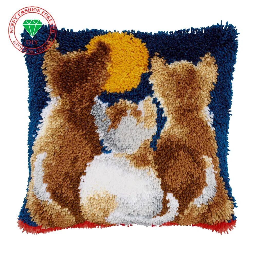 Ковровая техника наборы. Набор ковровая техника подушка Vervaco. Vervaco наборы для вышивания подушки ковровая техника. Ковровая техника вышивания Вервако. Ковровая вышивания Latch Hook Kit.