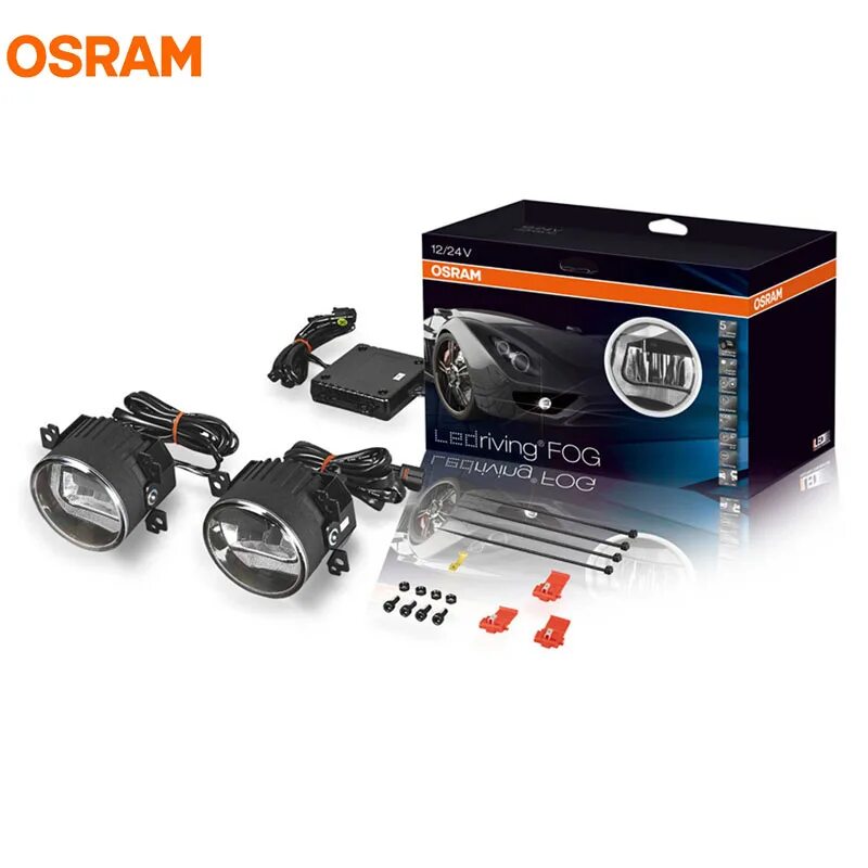 Светодиодные противотуманные фары osram ledriving fog 102 (102ledfog). Osram ledriving fog. Osram ledriving fog. Ledfog101 фото. 1875877 ford.
