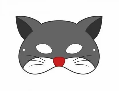 Детская маска кошки