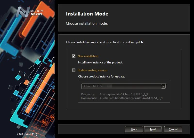 Install mode. Альтиум нексус. altium nexus 3.0.9. nexus install. установка алтиум.