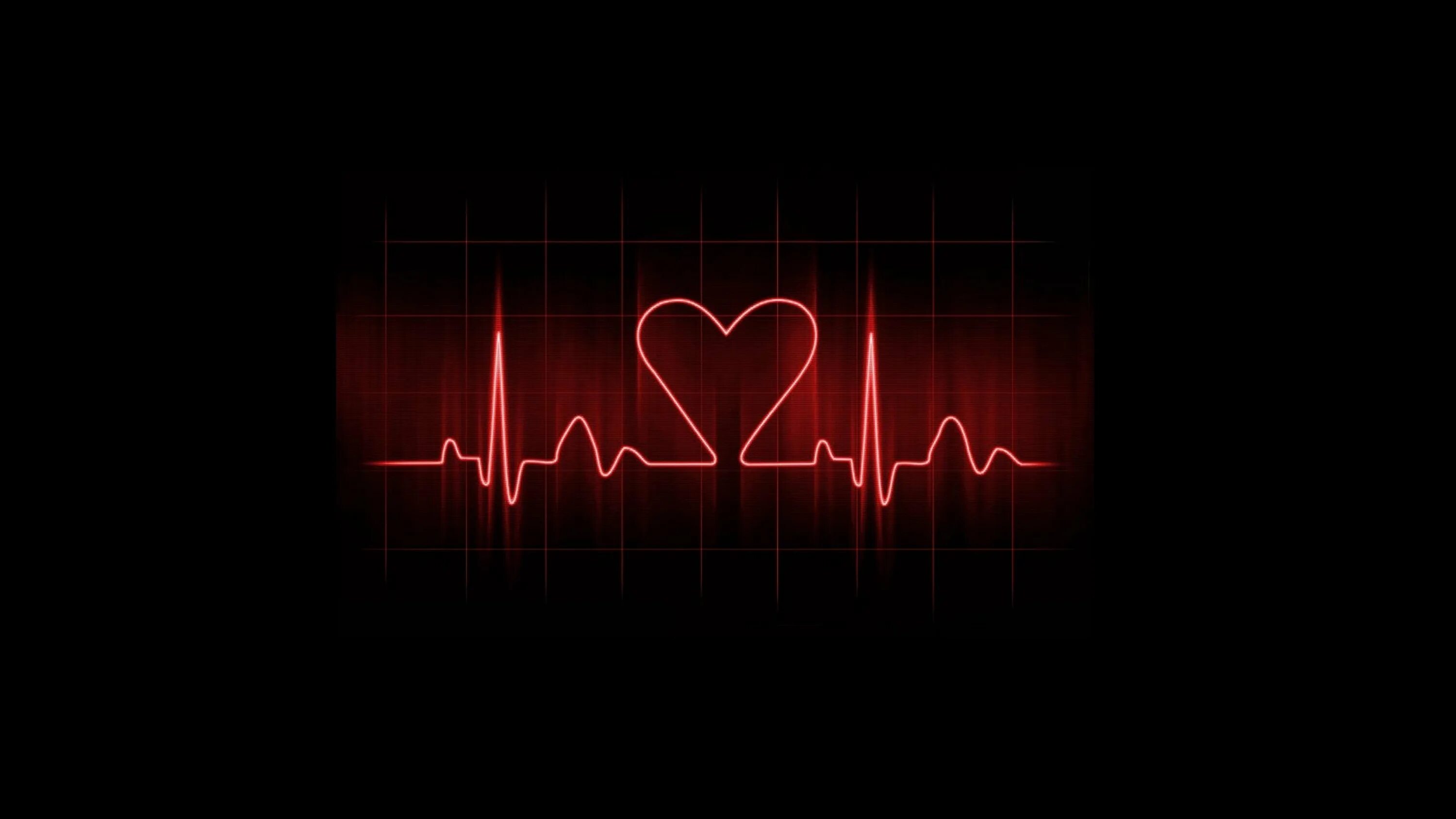 Сердцебиения 27. Кардиограмма. Кардиограмма сердца. Пульс. Ритм сердца на черном фоне.