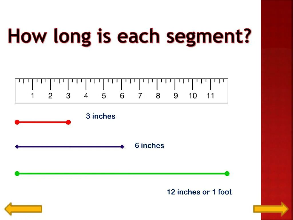 How long is it from. How long is. 1inch. 6 inches. do we measure time?.