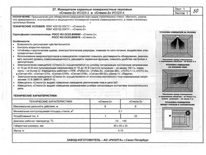 Пожарные извещение