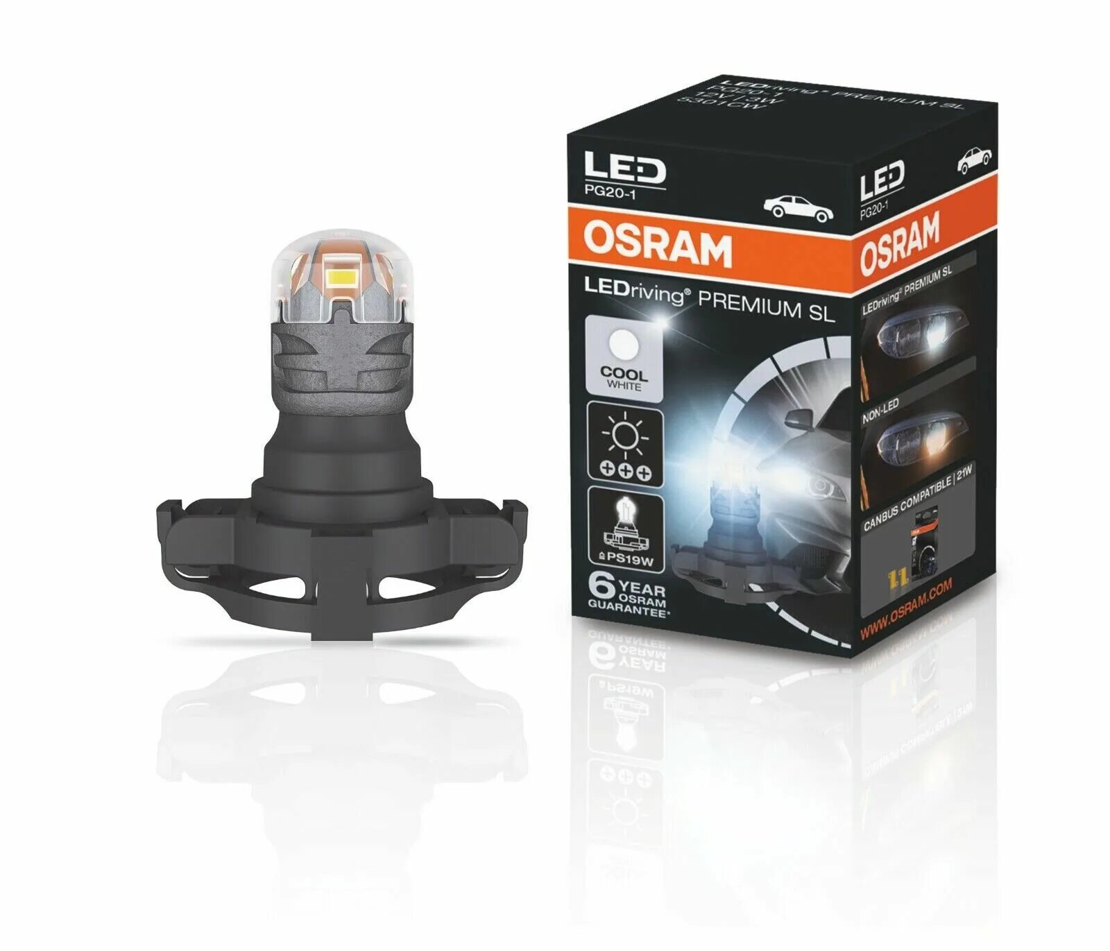 Лампа ps19w Osram. Pg20-1 ps19w 6000k fs1 LEDRIVING SL Osram. Лампа ps19w светодиодная. Ps19w pg20-1 светодиод.