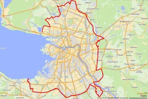 К какому округу относится санкт петербург