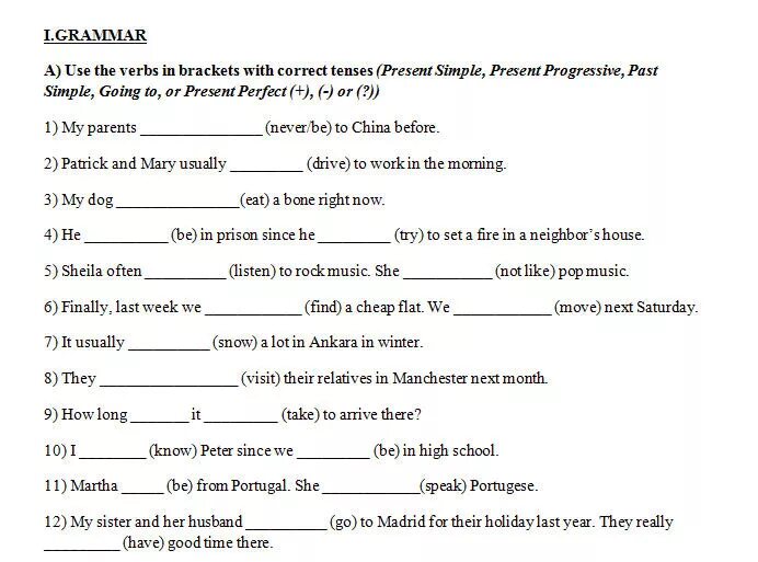 English perfect test. Present simple present Continuous past simple past Continuous Worksheets Test. Present simple present Continuous past simple past Continuous present perfect exercises. Английский грамматика present simple задания. Упражнение на past Tenses Test.