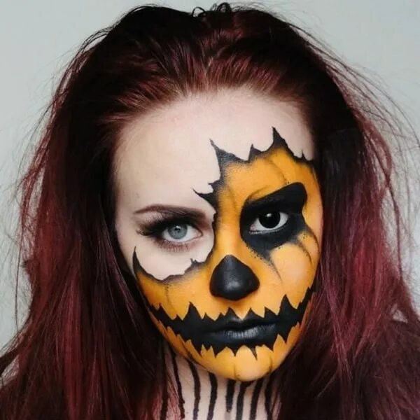 Макияж на хэллоуин для девочек. Разрисовать лицо на хэллоуин. Аквагрим на хэллоуин. Грим красками на лице на хэллоуин. Макияж на хэллоуин для девочек.