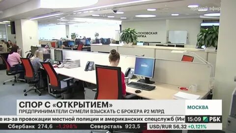Срочный рынок московской биржи