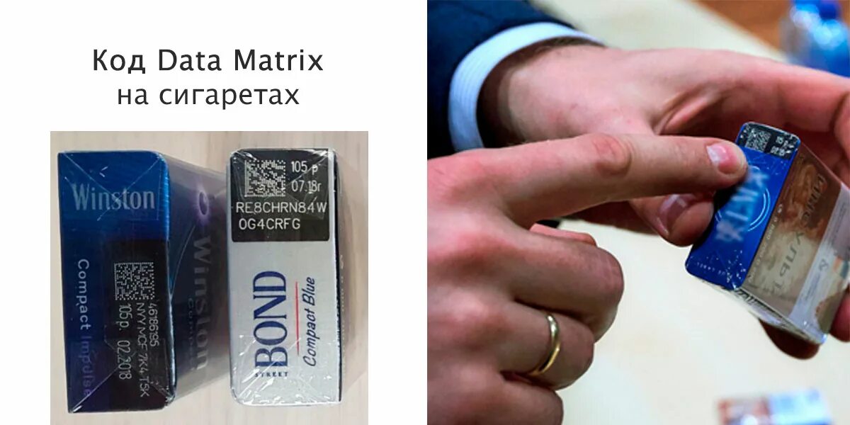 Сигареты Bond синий компакт. Код на сигаретах. Код на пачке сигарет. DATAMATRIX код на сигаретах.