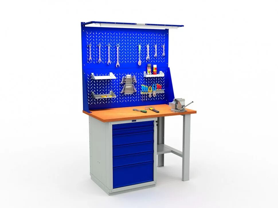 021/profi w. Wd1/f1. освещение в мастерской столярной. 1. верстак практик profi wt180.