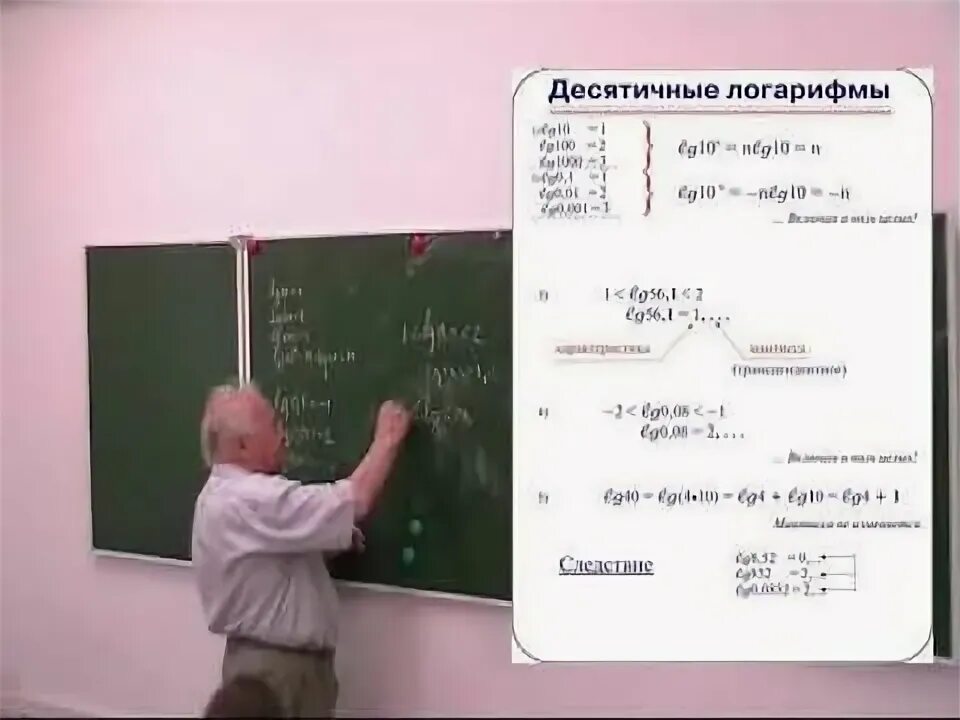 Логарифмы 11 класс видеоурок