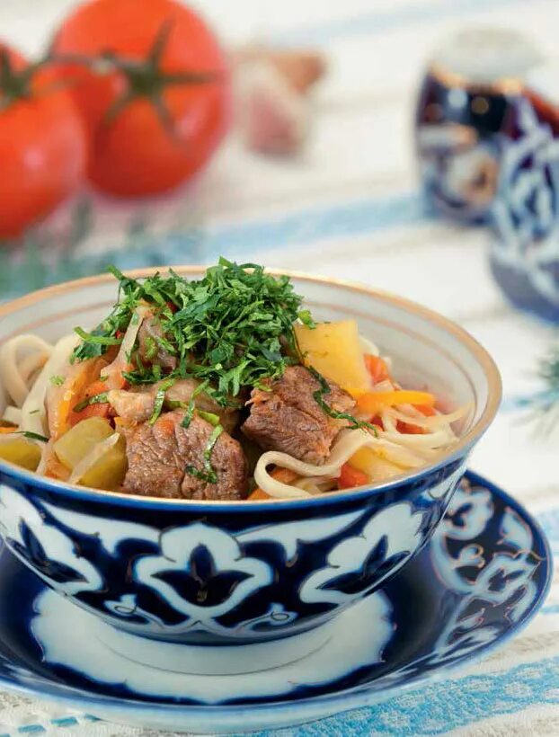 Еда узбекской кухни