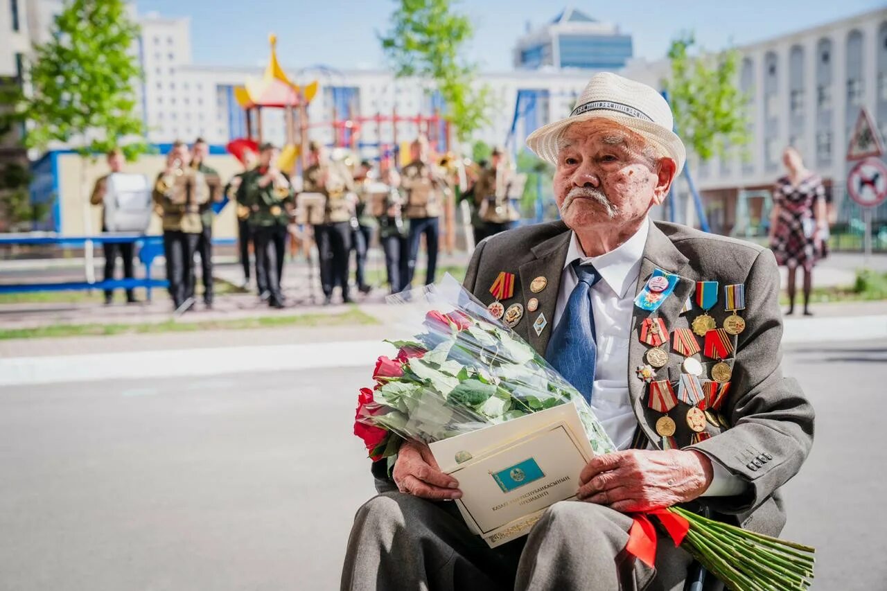 Сколько ветеранов вов в казахстане