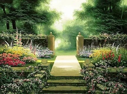 We have a beautiful garden