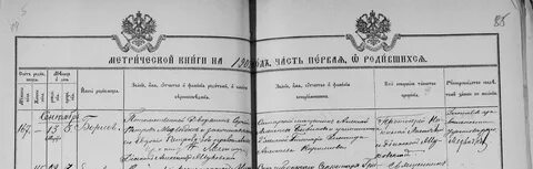 Метрическая книга тульского уезда