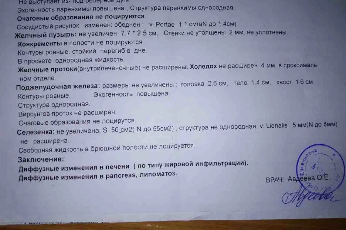 Заключение узи диффузные изменения поджелудочной железы. Заключение узи диффузные изменения поджелудочной железы