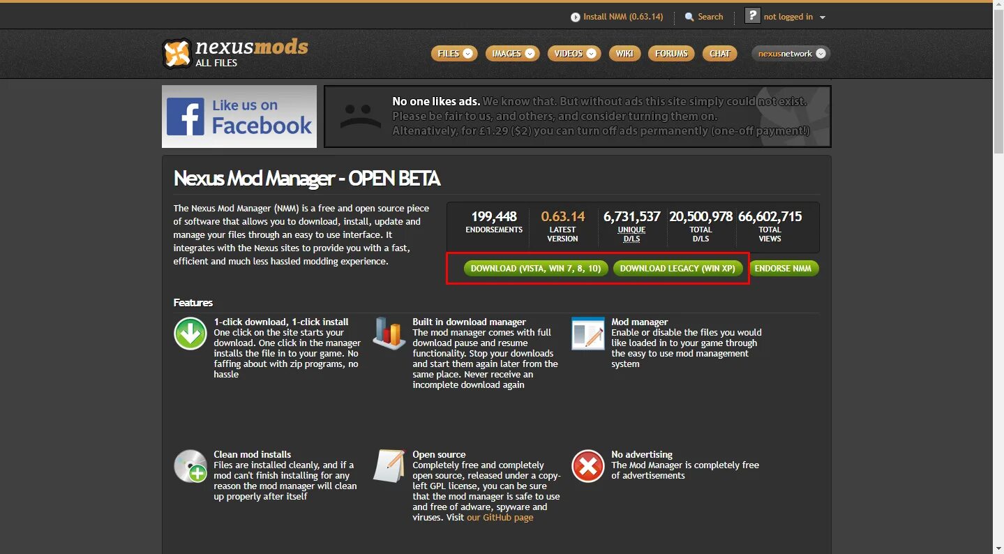Как зарегистрироваться в мод. Нексус мод. моды nexus. mod manager. установка nmm.