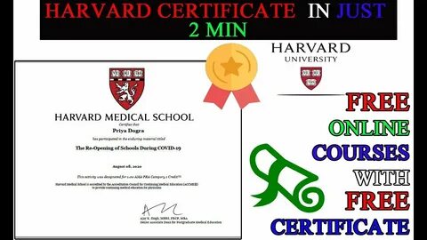 Harvard university course